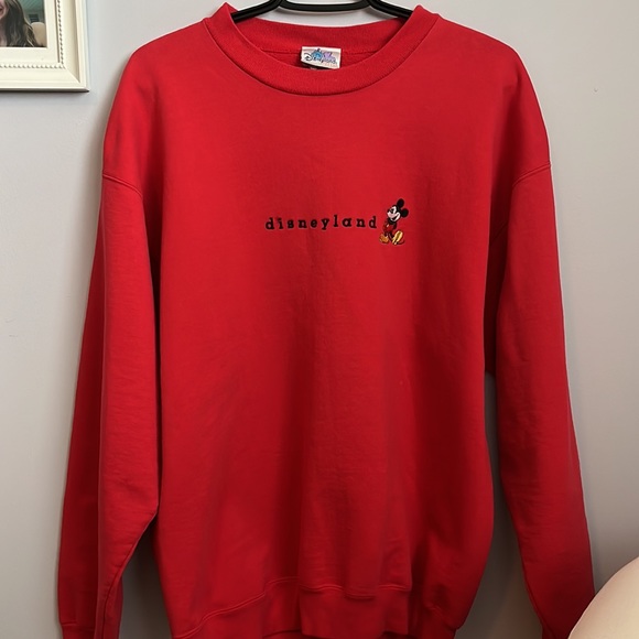 Vintage Disneyland Sweatshirt 90s Embroidered - Picture 3 of 7